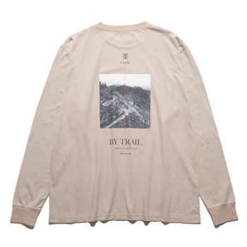 "BY TRAIL"  LS TEE