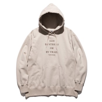 "BY STREET or BY TRAIL" P/O HOODED SWEAT 