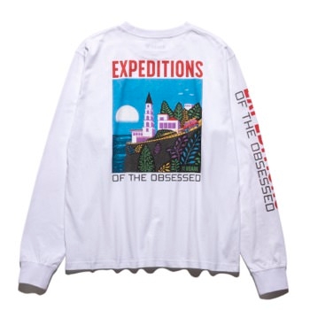 "EXPEDITIONS OF THE OBSESSED" L/S TEE