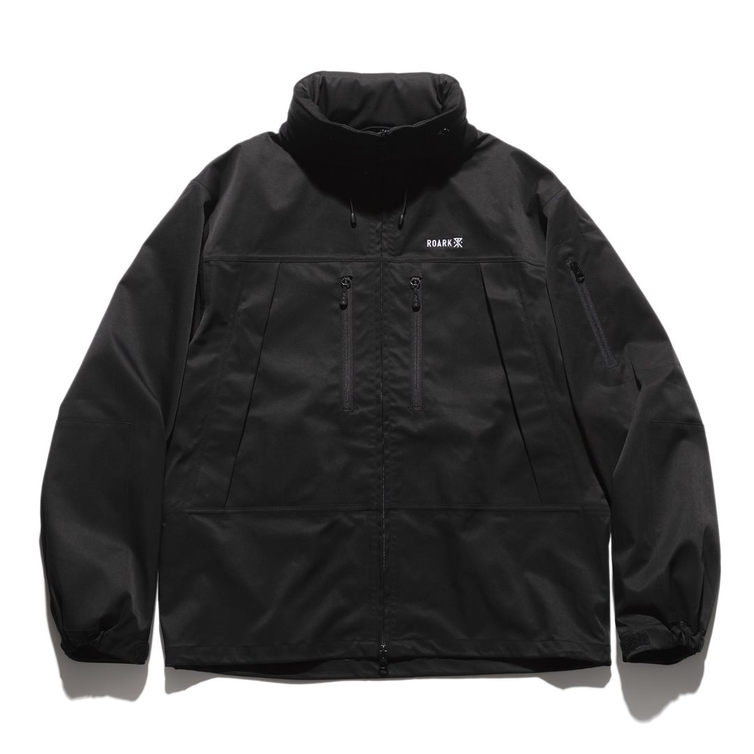 ROARK ブラック ナイロンジャケット　サイズM ROARK ブラック ナイロンジャケット サイズM Jacket / ROARK