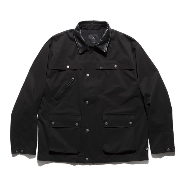 未使用 ROARK ロアーク ウェイポイントジャケット RJJ1157 WAYPOINT JACKET フェイクレザー シェルジャケット ブラック 黒 XL  99000703 WAYPOINT JACKET / Jackets&Knits / ROARK [ ロアーク ] 日本公式サイト