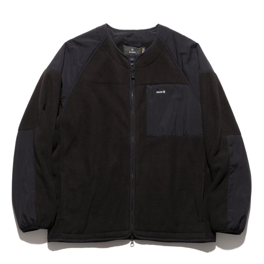 ROARK ブラック ナイロンジャケット サイズM ROARK ブラック ナイロン
