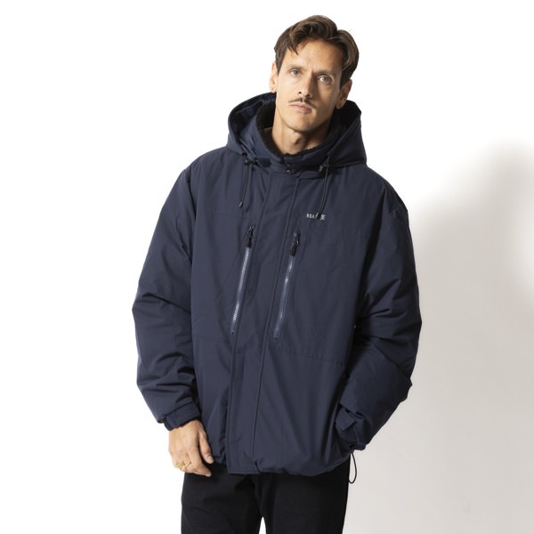 衝*マ様 ROARK RISER JACKET NAVY XL ROARK REVIVAL（ロアークリバイバル） ROARK ロアーク ライザー