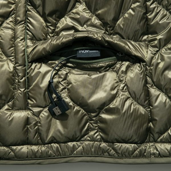 ロアーク　タイオン　ROARK x TAION ダウンジャケット ROARK x TAION HEATING SYSTEM - EXPEDITION JACKET