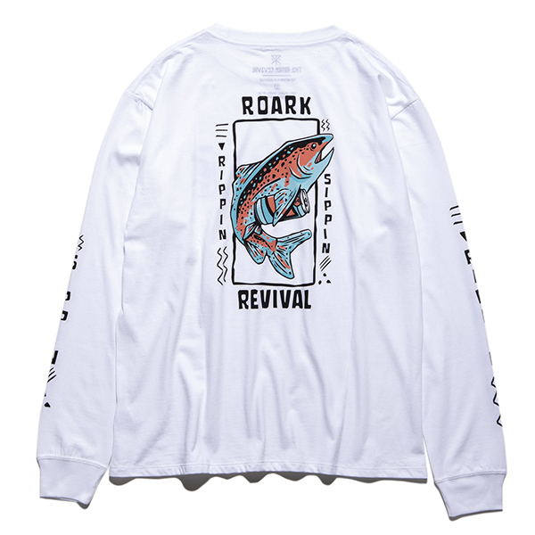 ROARK REVIVAL ロアークリバイバル Tシャツ ロンT FOLK YEAH L/S