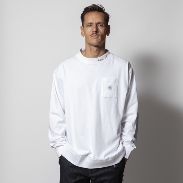 トップス OFF-WHITE MOCK NECK L/S TEE S トップス OFF-WHITE MOCK