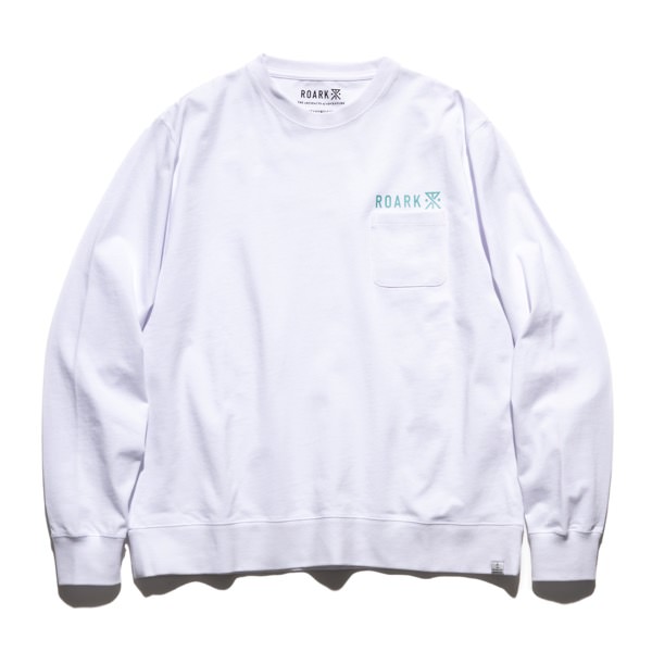 AMBIDEX Store △○CRAYON LOGO LONG SLEEVE T-シャツ(F WHITE