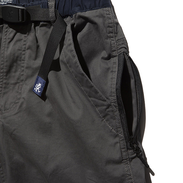 ワイルドシングス✖︎ロアークリバイバル　ウェビンベルトパンツ ROARK x GRAMICCI - WASHED COTTON ST TRAVEL PANTS - RELAX