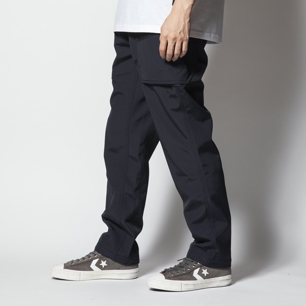 パンツ roark SUPPLEX NEW BAKER PANTS RPJ753-BLK SUPPLEX NEW BAKER PANTS w/Micro Fleece - RELAX TAPERED FIT