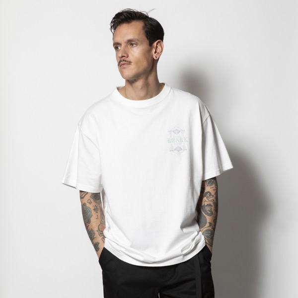 AICON Printed T-shirt Vanilla White / TXA-TENGA by Artist-