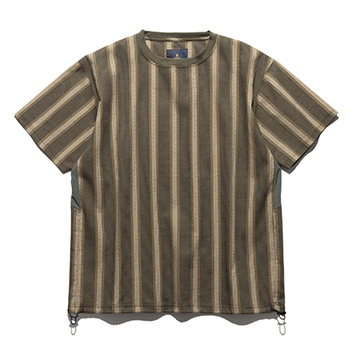 これからの夏にピッタリ！大活躍！ ROARK ストライプシャツ Mサイズ 黒/青 AKTR Sports Supply | -Amemura Osaka & Komazawa Tokyo- 【AKTR