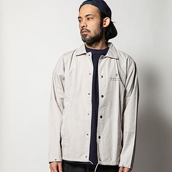 "WAYWARD" WASHED COTTON COACHES JACKET