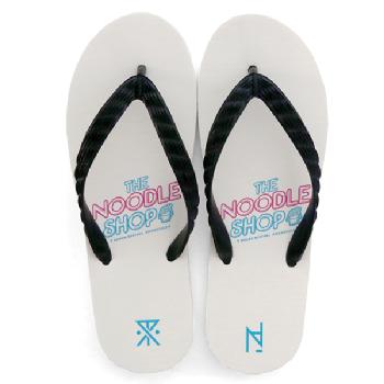 "THE NOODLE SHOP" Beach Sandal