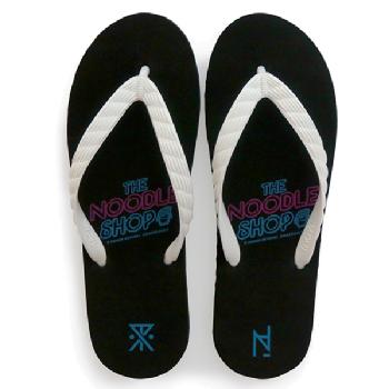 "THE NOODLE SHOP" Beach Sandal