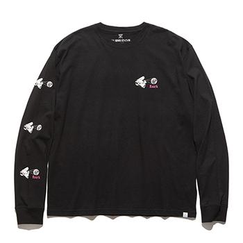 "WORDLY VIEWS" L/S TEE