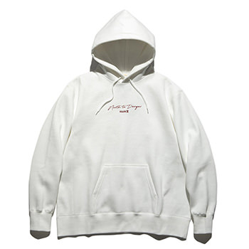 gNORTH TO DANGERh P/O HOODED SWEAT