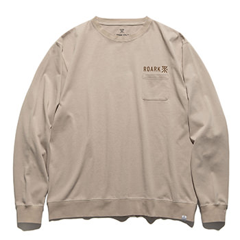 "LOGO" 9.3oz H/W L/S TEE