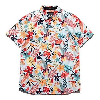 DESERT TROPICS S/S WOVEN