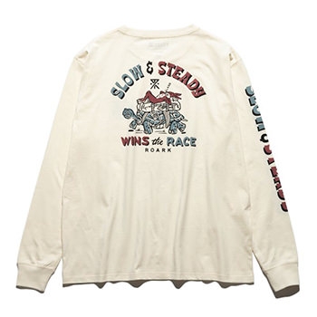 "SLOW & STEADY" LS TEE