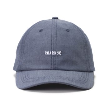“LOGO” CHAMBRAY 6PANEL CAP - LOW HEIGHT