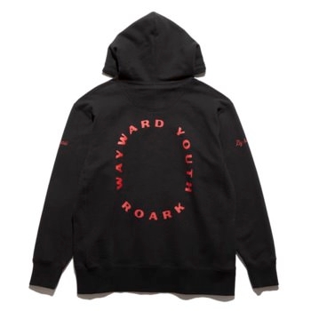 "WAYWARD YOUTH" P/O HOODED SWEAT 