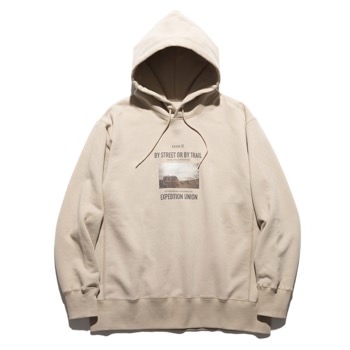 "BY STREET OR BY TRAIL" P/O HOODED SWEAT 