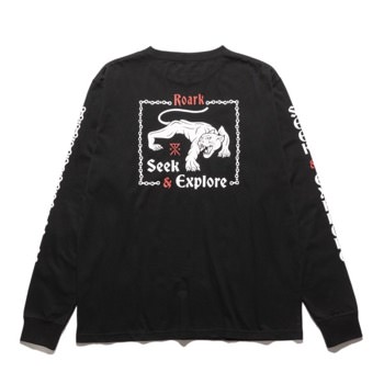 "SEEK&EXPLORE" L/S TEE