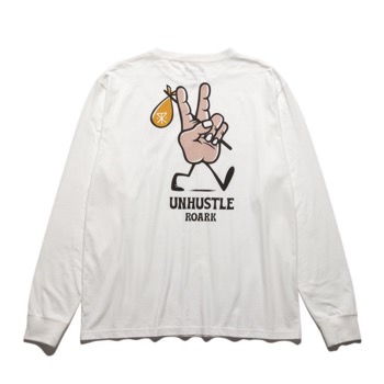 "PEACE OUT" L/S TEE