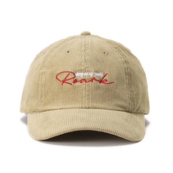 " WAYWARD YOUTH" FIREPROOF CORDUROY  8PANEL CAP - MID HEIGHT