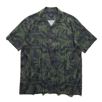 BLESS UP PALMS  S/S WOVEN - COMFORT FIT