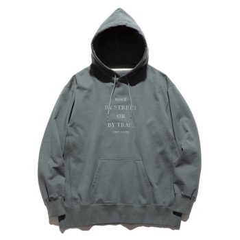 "BY STREET or BY TRAIL" P/O HOODED SWEAT 