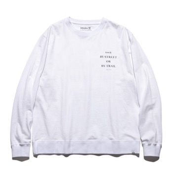 "BY STREET or BY TRAIL" 9.3oz H/W L/S TEE
