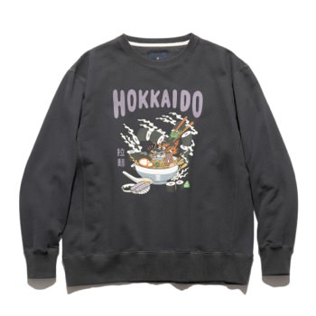 "NOODLES" CREW SWEAT 