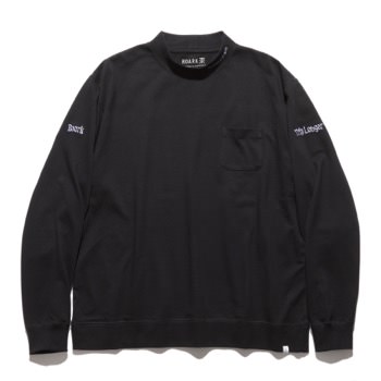 "B.S.B.T" 9.3oz H/W MOCK NECK L/S TEE