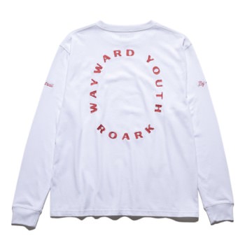 "WAY WARD YOUTH" 9.3oz H/W L/S TEE