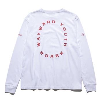 "WAY WARD YOUTH" 9.3oz H/W L/S TEE