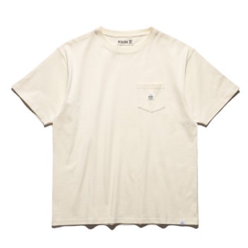 "LABEL POCKET" 9.3oz H/W TEE