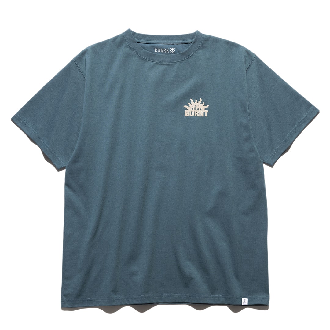 "BURNT" FINE TECH DRY TEE