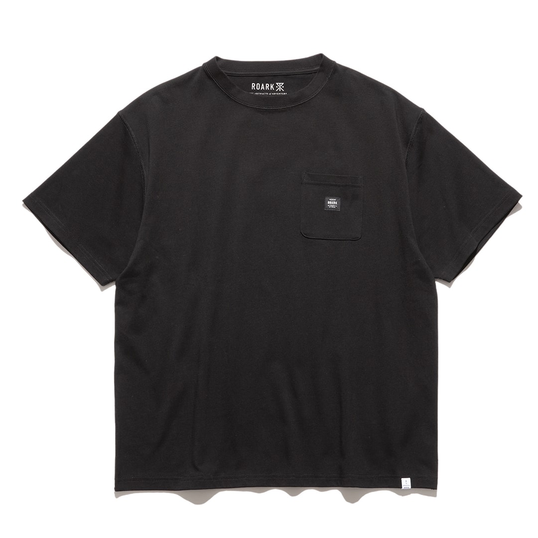 "LABEL POCKET" 9.3oz H/W TEE
