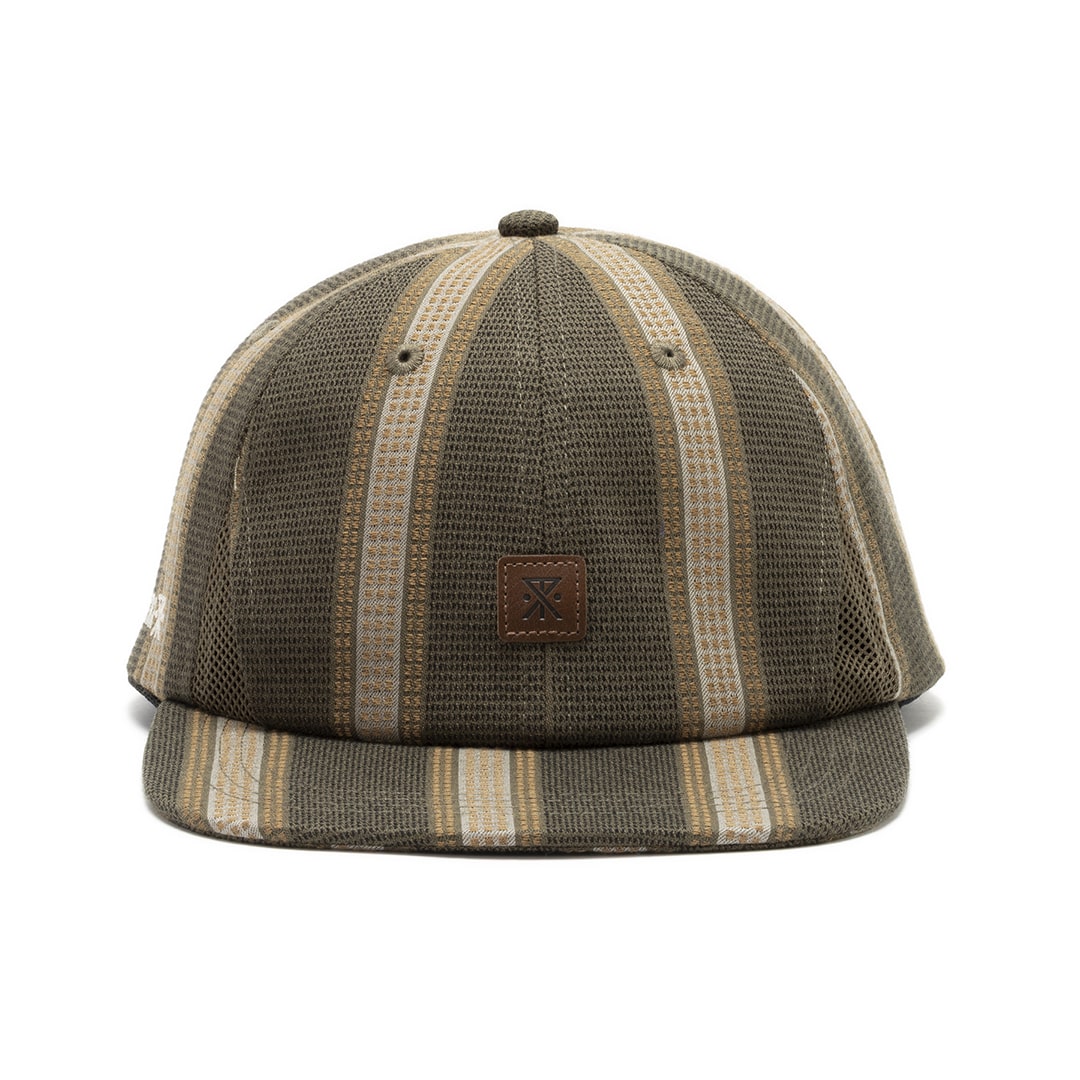 "VERTICAL STRIPE" JACQUARD 6PANEL CAP - MID