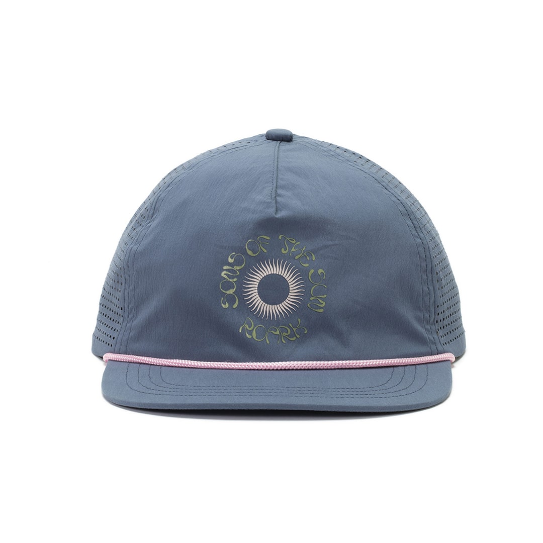 "SONS OF THE SUN" 5PANEL MESH CAP - MID