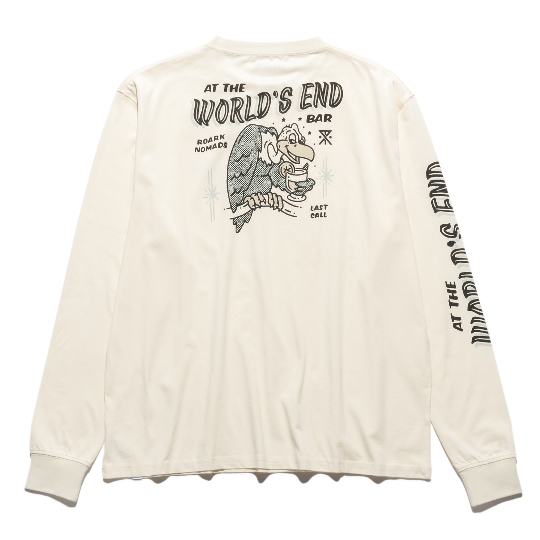 "WORLDS END" L/S TEE