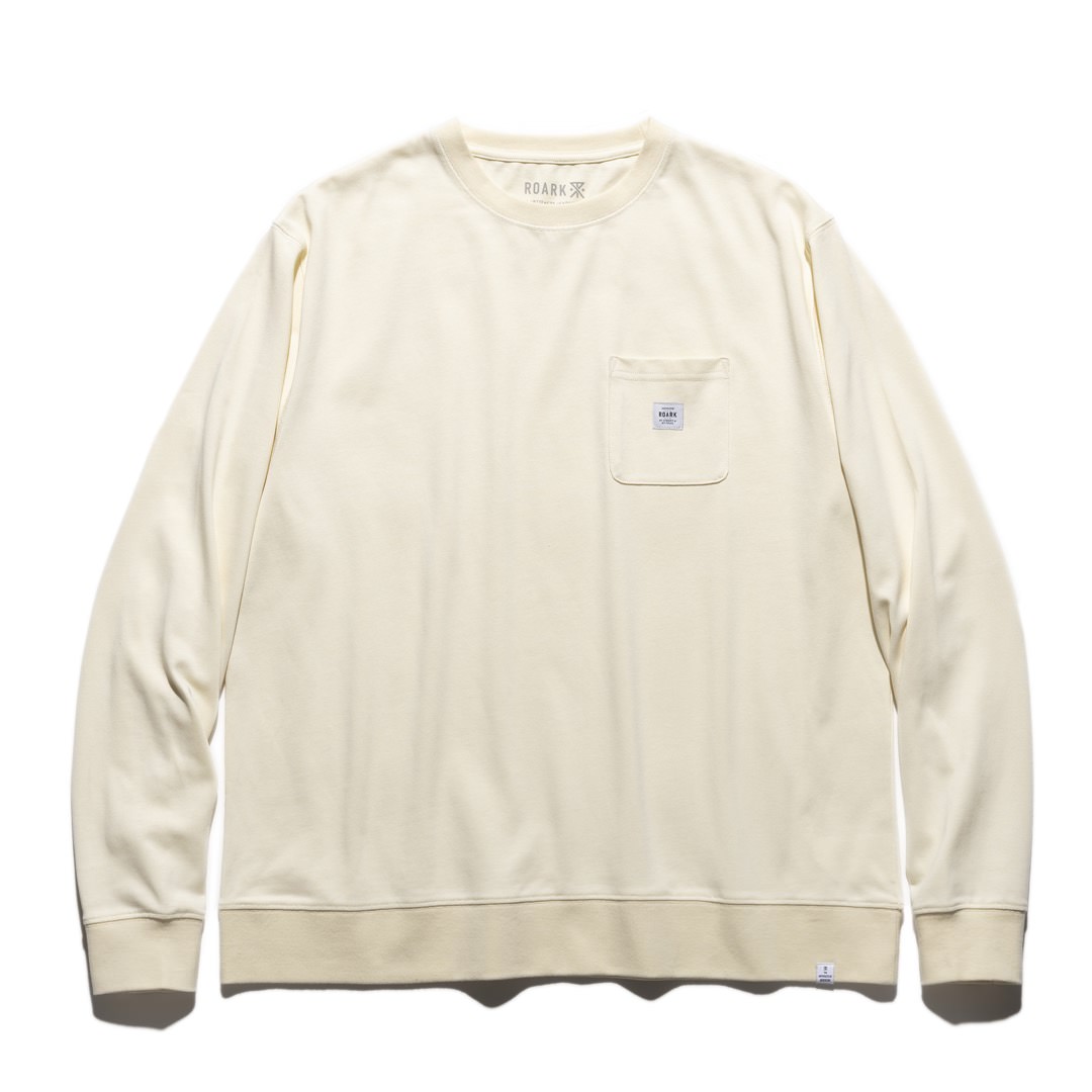 "LABEL" 9.3oz H/W L/S TEE