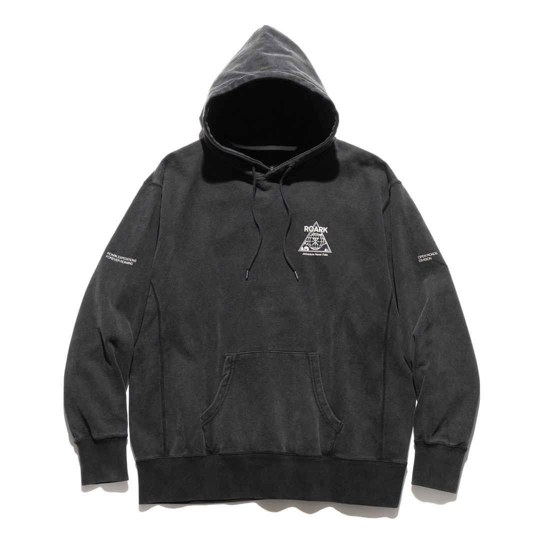 "TRIANGULAR" P/O HOODED SWEAT