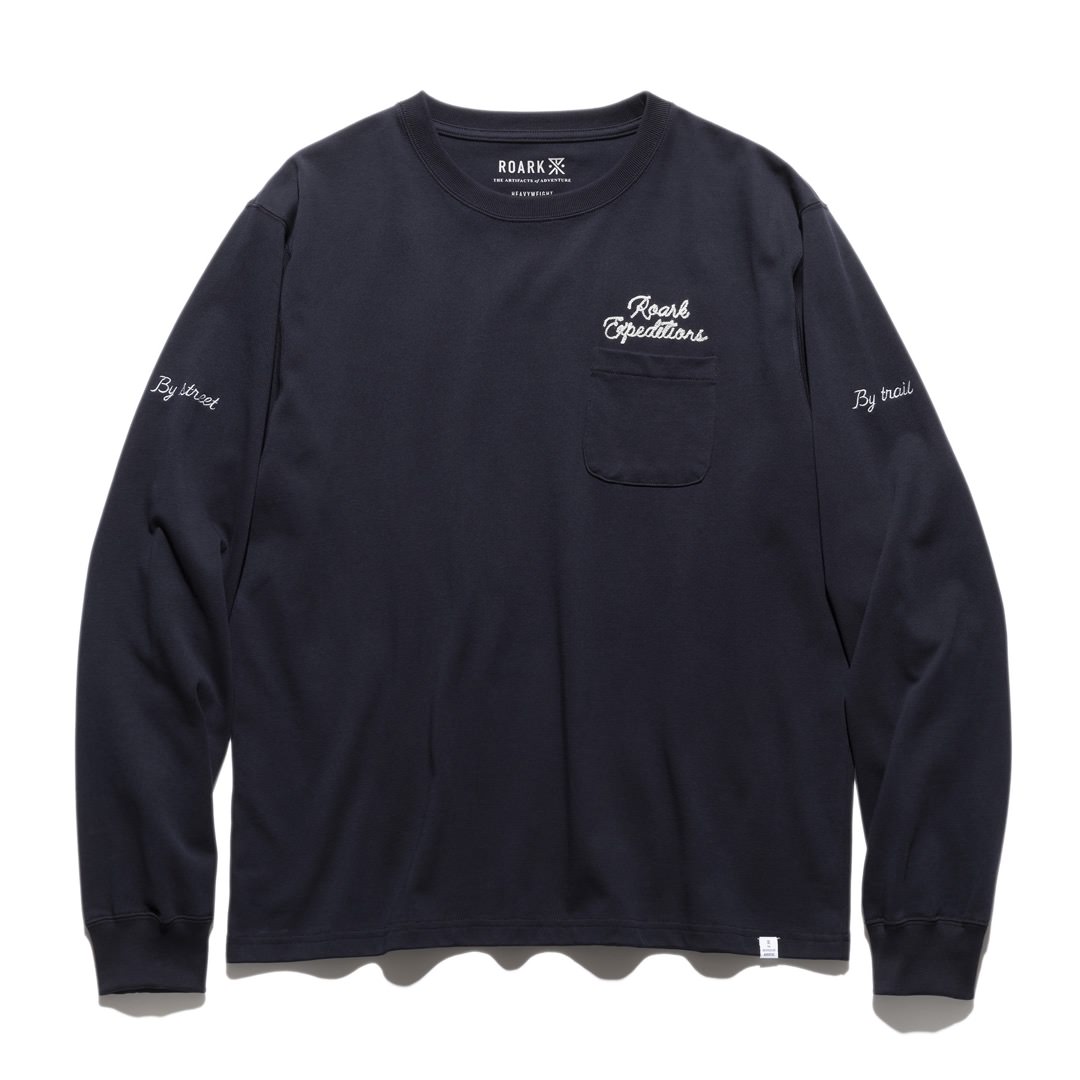 "EXPEDITIONS" 14oz H/W L/S TEE