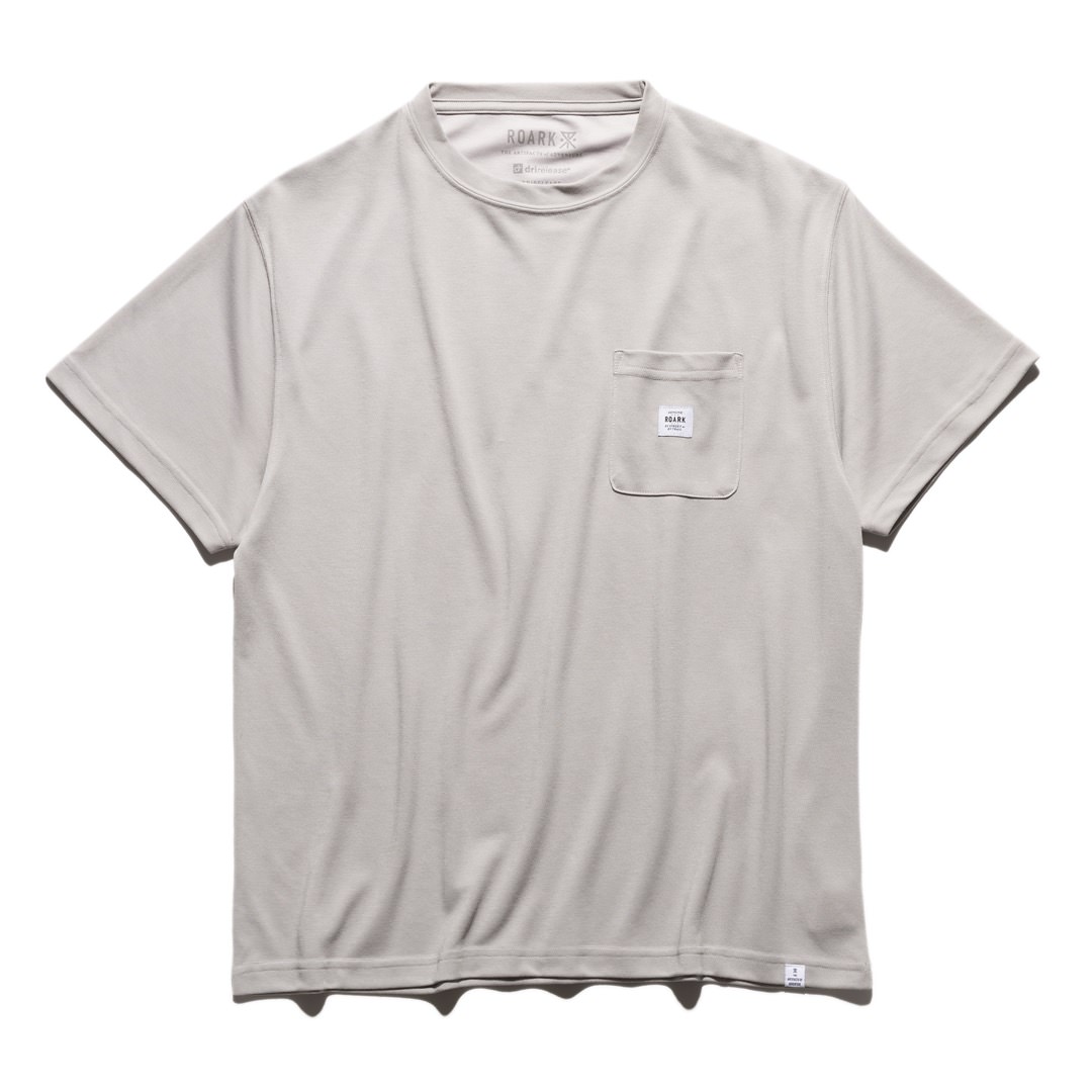 "LABEL POCKET" DriRelease TEE