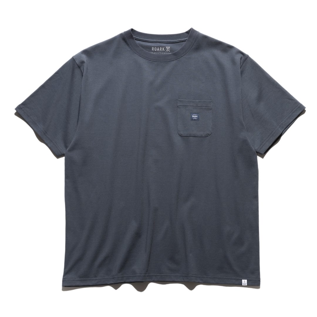 "LABEL POCKET" FINE TECH DRY TEE