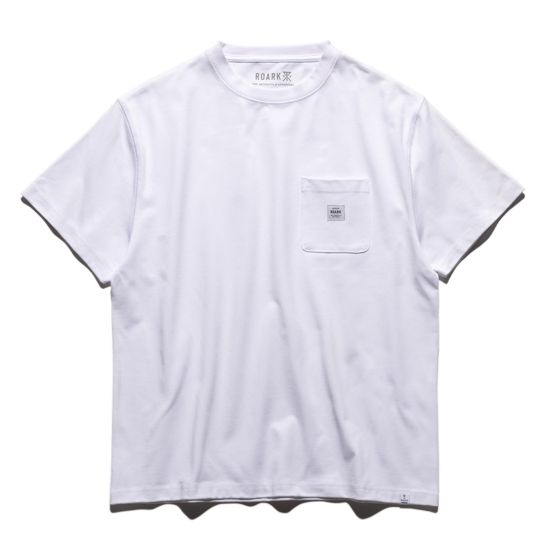 "LABEL POCKET" 14oz H/W TEE