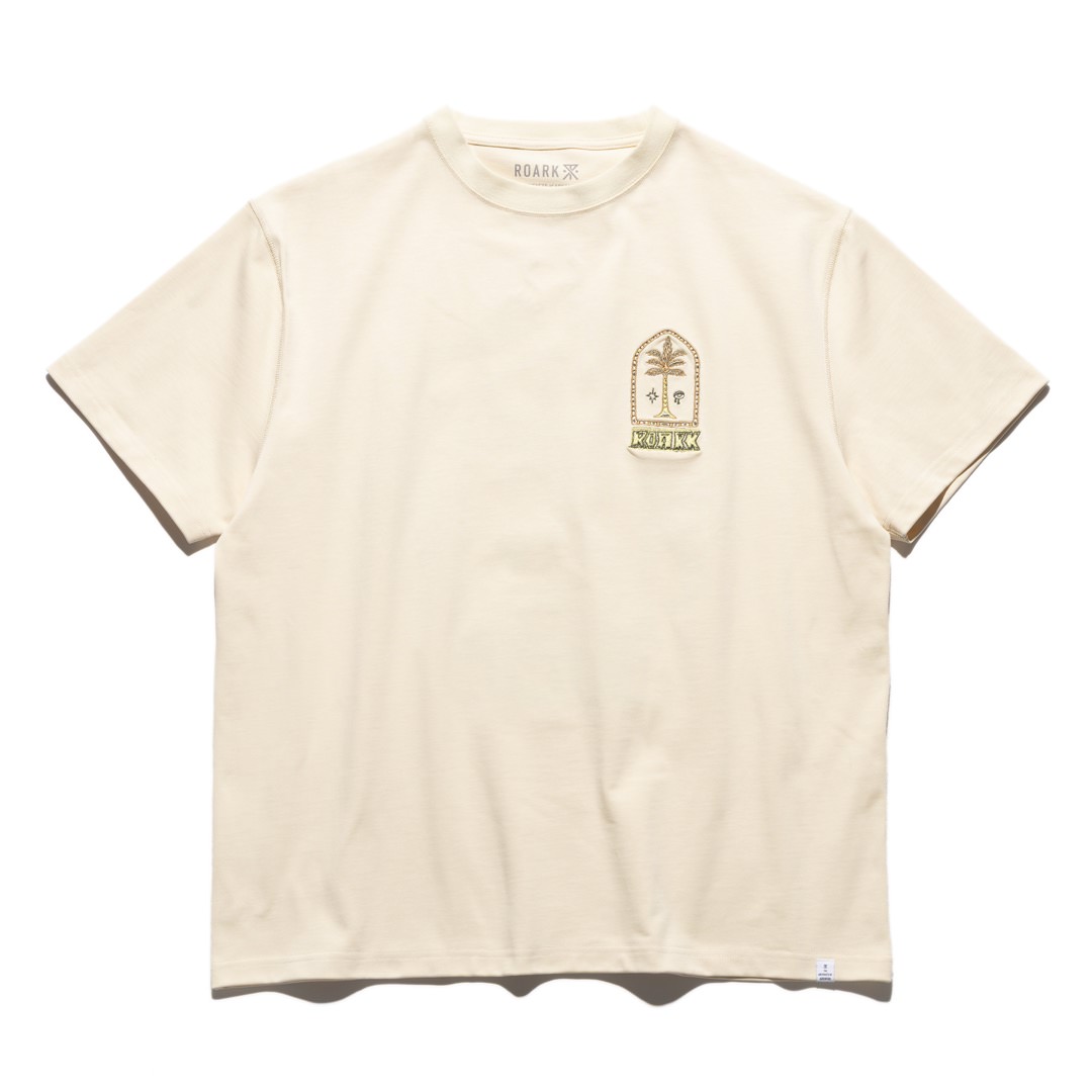 "AUGS PALM" 14oz H/W TEE