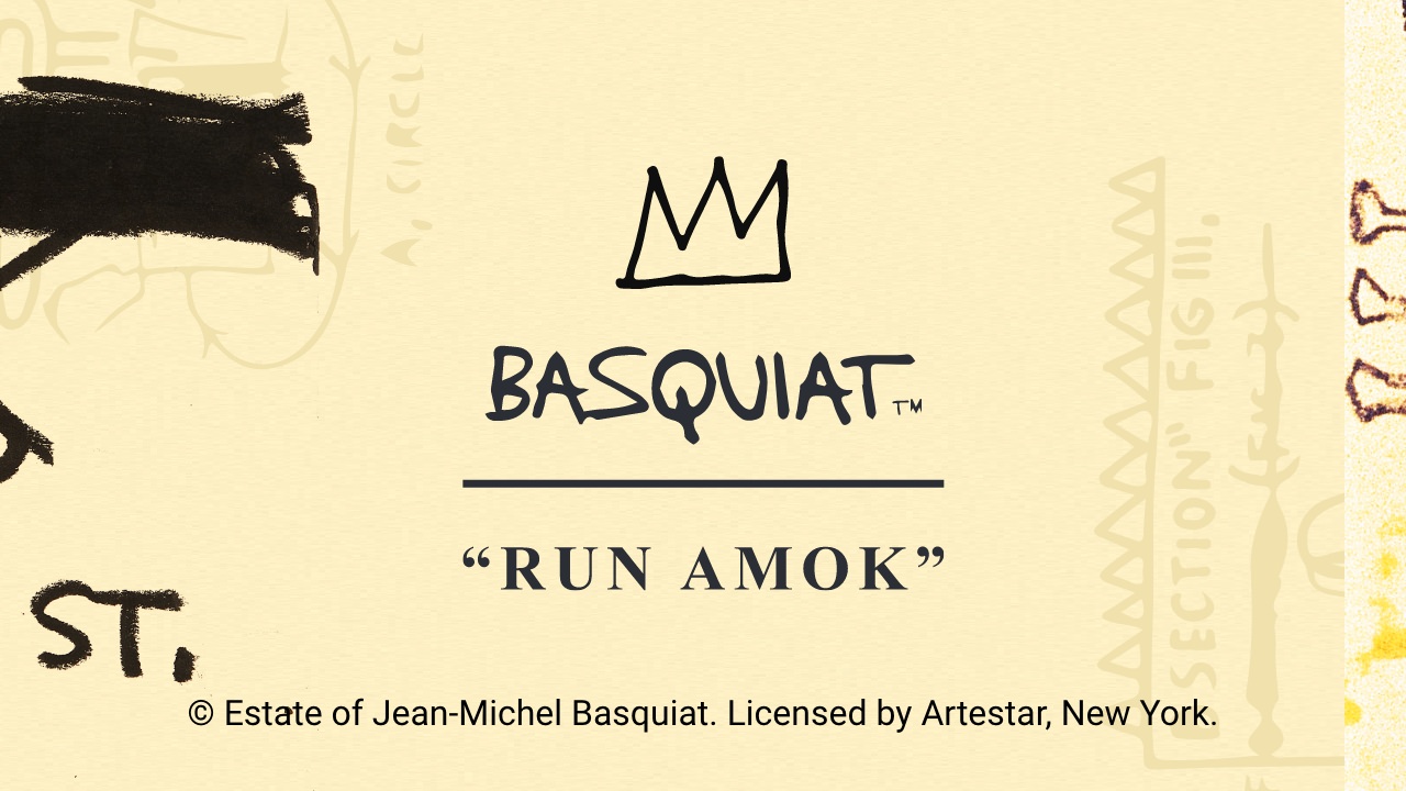 RUN AMOK × Jean-Michel Basquiat Collection / ROARK